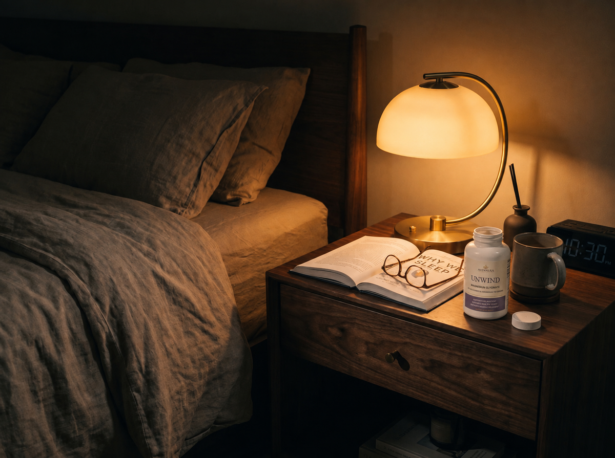 Magnesium Glycinate: The Quiet Mineral Behind Better Evenings