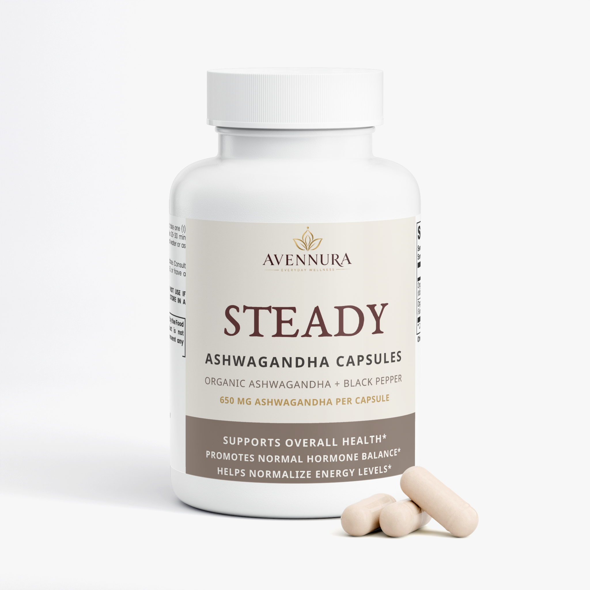 STEADY Ashwagandha Capsules