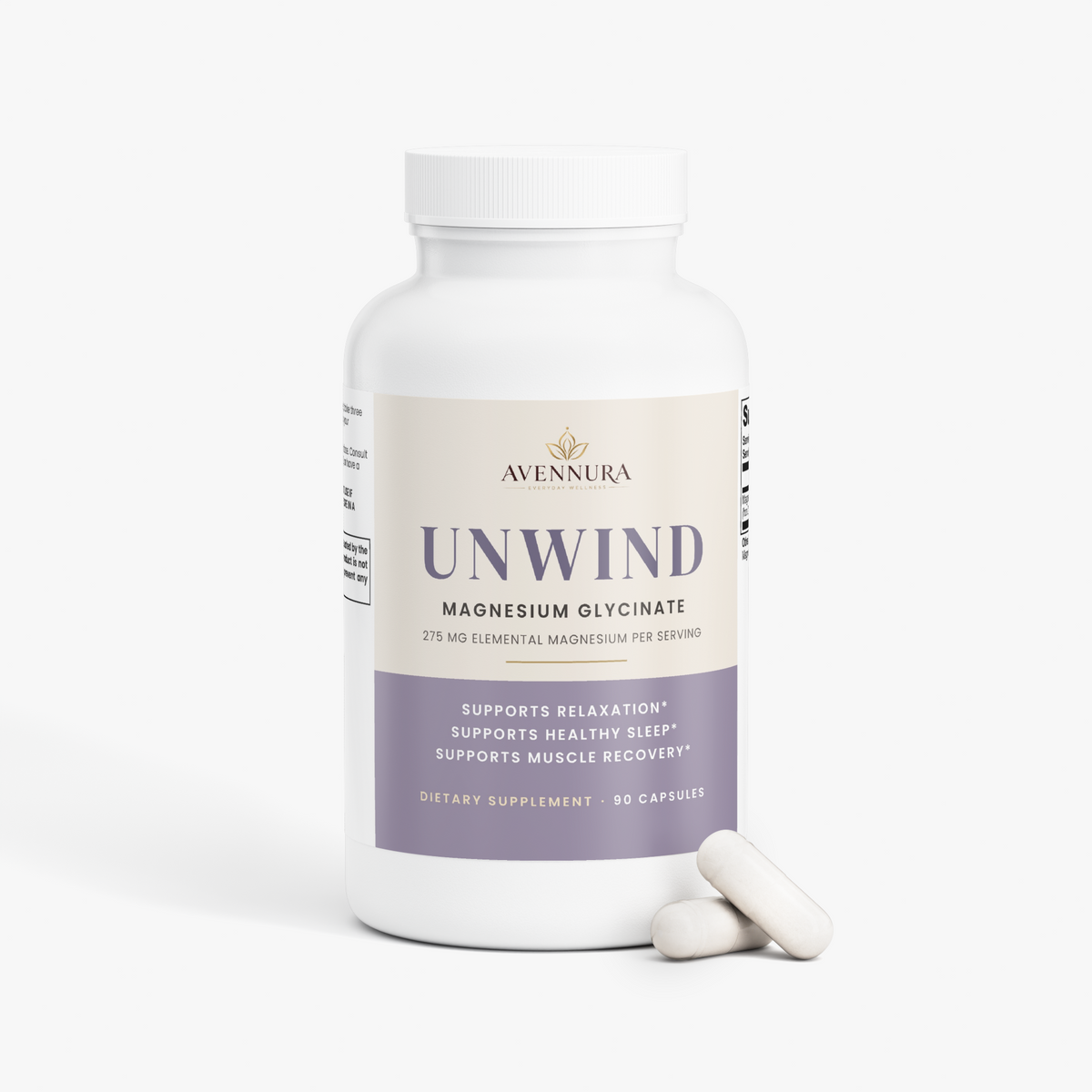 UNWIND Magnesium Glycinate Capsules