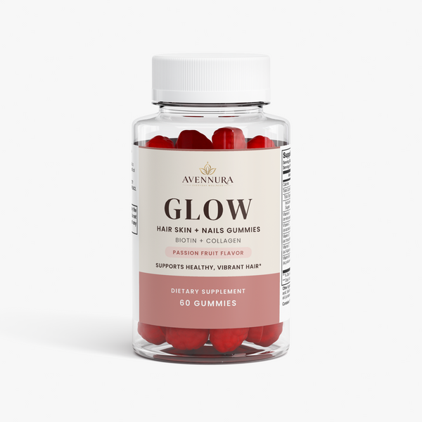 GLOW Hair Skin + Nails Gummies