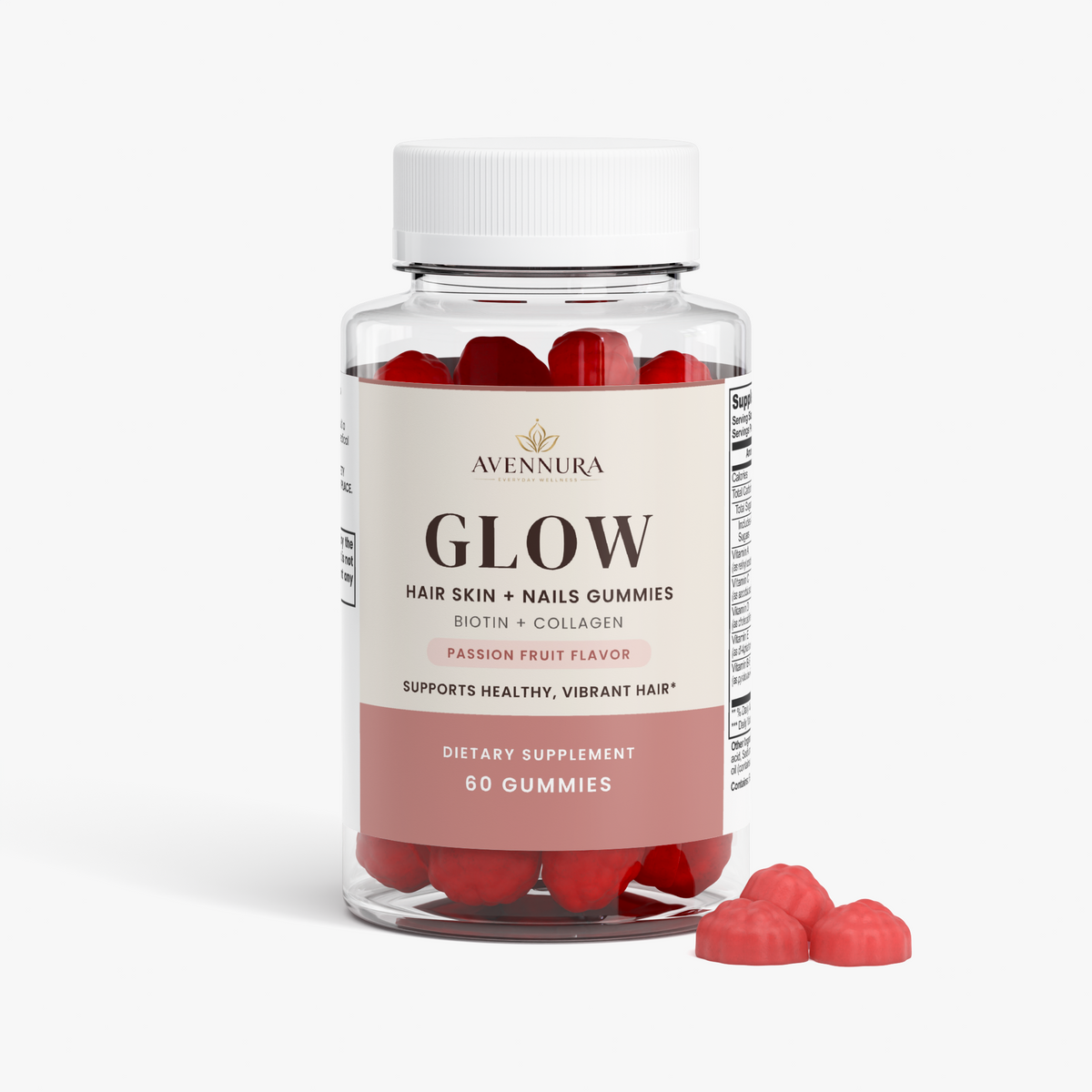 GLOW Hair Skin + Nails Gummies