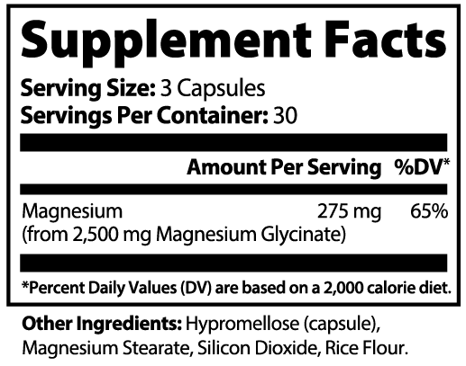 UNWIND Magnesium Glycinate Capsules
